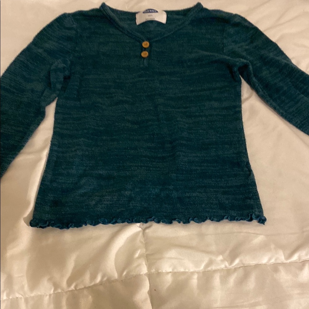 Old Navy Blue Long Sleeve Tee